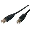 Image de Cable Usb 2.0 Sharkoon, Usb-a Male, Usb-b Male, Noir, 0,5 Metre 4044951015245