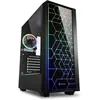 Image de Boîtier PC Gamer - Sharkoon - LIT 100 - Midi ATX - Éclairage RGB - Ventilateur arrière