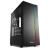 Image de Boîtier PC - SHARKOON - RVB Slider - Midi ATX - Verre trempé - LED RVB avec contrôle manuel