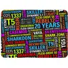 Image de Sharkoon 20 Years Mouse Mat Tapis De Souris De Jeu Multicolore
