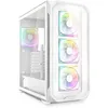 Image de Boîtier PC - SHARKOON - AK5G RGB - Blanc - ATX - 4 Ventilateurs PWM 120mm