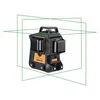 Image de Geo Fennel - Kit complet Laser multi-lignes vert 3 x 360° 6 croix visibilité 80m - Geo6X SP GREEN KIT GEO FENNEL