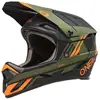 Image de Casque vélo intégral O'Neal Backflip Viper V.23 noir/orange/olive- S