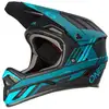 Image de Casque vélo intégral O'Neal Backflip Viper V.23 noir/bleu- XL