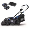 Image de Tondeuse sans fil BC-MP380-X - SET XL2 - coupe 38 cm - SCHEPPACH 20V IXES - avec batterie et chargeur