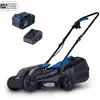 Image de Tondeuse a gazon sans fil scheppach bc mp320 x set l 32 cm 20 v batterie 4ah SCH4046664247869