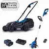 Image de Pack Tondeuse Bc-mp320-x 32 Cm + Coupe Bordure C-lt300-x 2 En 1 - 20v Ixes + 2 Batteries 4ah + Chargeur