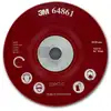 Image de Plateau rigide bombé rouge d125mm 3m p64861 587374