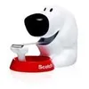 Image de Dévidoir Chien - SCOTCH - 19 mm x 75 m - Blanc noir et rouge