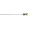 Image de Avinity 2m, 2xf Câble Coaxial F Blanc