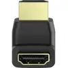 Image de Adaptateur Hdmi Coudé 90° Hama Noir