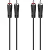 Image de Câble 2 X Rca Hama 00205257 1,5 M Noir