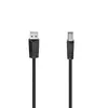 Image de Câble Usb 2.0 A Vers Usb B Hama 00200602 1,5 M Noir