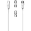 Image de KIT DE RACCORDEMENT DANTENNE CORD. DANT. 10M 2 ADAPT. COAX. 3 P.