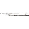 Image de Laisse réglable - TRIXIE - Cavo - 2m x Ø12mm - Nylon - Noir et argent - Pour chien