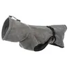 Image de Peignoir de bain pour chien - Trixie - 50 cm - Poly coton - Gris - Unisexe