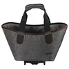 Image de Panier -sac à main vélo fixation porte bagage Racktime Agnetha 2.0 Systeme Snapit 2.0 - gris - 34x26x37 cm
