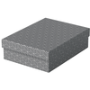Image de Esselte Pack De 3 Boîtes De Rangement Moyennes Avec Couvercle 265x100x360mm - Carton 100% Recyclé