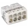 Image de Borne pour boîtes de dérivation - WAGO - 2273-208 - 8 conducteurs - 450 V - Plastique gris clair