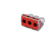 Image de 50 connecteurs WAGO 3 entrées (rouge) pour fil 6mm² 773-173