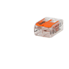 Image de 100 connecteur WAGO 2 entrées pour fil souple ou rigide 221-412