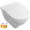 Image de Cuvette suspendue VILLEROY & BOCH O.novo DirectFlush - Sortie horizontale - Sans bride