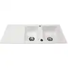 Image de Villeroy & Boch Evier Cuisine A Encastrer 1,5 Bac + 1 Égouttoir -céramique - 113x48cm