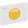 Image de Plaque de déclenchement WC - VILLEROY ET BOCH - ViConnect 100S - Sunshine Yellow - Plastique - Double mécanisme