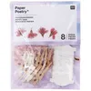 Image de Guirlande De Papier - 8 Fleurs De Cerisier