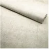 Image de Papier peint vinyle sur intissé - Classique Chic - Effet toile beige et gris - Rouleau(x)