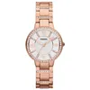 Image de Montre Femme - FOSSIL - Virginia ES3284 - Rose dorée - Acier - Quartz