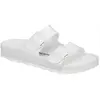 Image de Sandales Birkenstock Arizona EVA largeur étroite blanc pur femme - 38