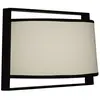 Image de TOOY lampe murale applique MACAO 551.44 (Blanc - tissu et métal)