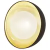 Image de TOOY lampe murale applique ou plafond plafonnier MUSE 554.72 (Laiton brossé - verre et métal)