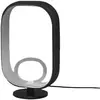 Image de TOOY lampe de table FILIPA 555.31 (Gris sable - verre et métal)