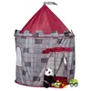 Image de Relaxdays Tente enfant intérieur Chevalier Château tente de jeu extérieur 3 ans HxlxP: 125 x 105 x 105 cm gris