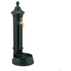 Image de Relaxdays Fontaine de jardin/terrasse design antique robinet bac H x L x P : 72 x 26 x 31 cm vert foncé
