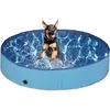 Image de Piscine pour Chien Relaxdays 30 x 160 cm Pliable Bleu