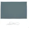 Image de Tente dombrage rectangulaire Relaxdays 2 x 3 m hydrofuge anti-UV avec cordes terrasse/balcon gris