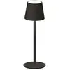 Image de Lampe de table autonome rechargeable noire - fischer & honsel - tropea