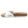 Image de Sandales Femme - BIRKENSTOCK Madrid Patent White - Blanc - Synthétique