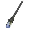 Image de Câble Réseau Logilink S/ftp Rj45 Patch 0,5 M Noir