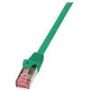 Image de Câble Patch Logilink Cq2055s Cuivre Lszh Vert 2 Mètres
