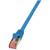 Image de Câble Réseau Logilink Cat 6 Blindé S/ftp Bleu
