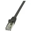 Image de Câble Réseau Logilink Cat 6 0,50 M Noir
