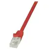 Image de Câble Réseau Logilink Catégorie 6 Rouge U/utp Rj45