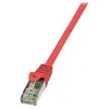 Image de Cordon de raccordement - LOGILINK - 1 m - Rouge - PVC flexible - CAT 5e