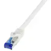 Image de Cable Reseau Logilink Ultraflex, Cat.6a, S Ftp, Blanc, 30 M