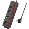 Image de Multiprise - LogiLink - Lps251 - 4 Sorties CA - 15 m - 3680 W - Intérieur