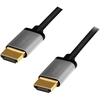 Image de Logilink Cha0100 Câble Hdmi 1 M Hdmi Type A (standard) Noir, Gris